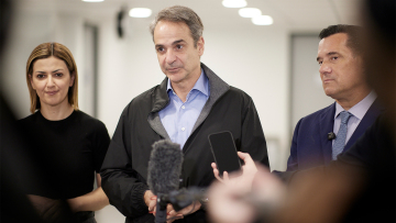 Στο ανακαινισμένο Κέντρο Υγείας Μαρκόπουλου ο Κυριάκος Μητσοτάκης