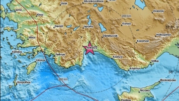 Σεισμός 5,1 Ρίχτερ στην Αττάλεια