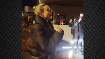 Κατερίνα Λιόλιου: Όταν βρέθηκε στα μπλόκα των αγροτών