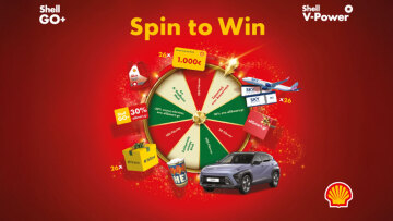 Φέτος τα Χριστούγεννα, η Shell φέρνει το XMAS Spin to Win