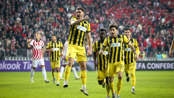 Το γκολ του Μαρίν της ΑΕΚ κορυφαίο της 5ης αγωνιστικής στο Conference League, βίντεο 