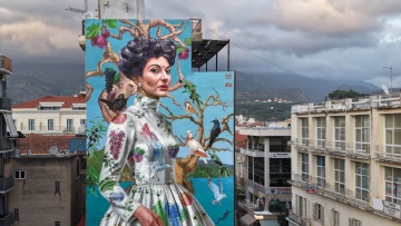 Η τοιχογραφία της Μαρίας Κάλλας στην Καλαμάτα αναδείχθηκε ως η κορυφαία στον κόσμο για τον Νοέμβριο 