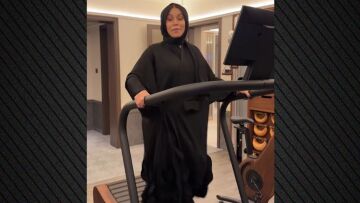 Η Cardi B έκανε γυμναστική φορώντας χιτζάμπ και αμπάγια, δείτε βίντεο