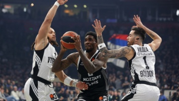 Euroleague: Διπλό η Βίρτους στο Βελιγράδι, δεύτερη σερί ήττα της Μονακό, νίκες για Βιλερμπάν και Εφές 