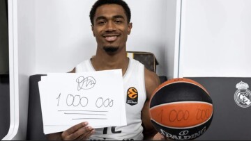 Από τον Ράτζα στον Μαλεντόν: Ο Γάλλος πέτυχε τον 1.000.000ο πόντο στην ιστορία της Euroleague, δείτε βίντεο