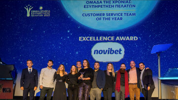 «Ομάδα της Χρονιάς» η Novibet για την εμπειρία εξυπηρέτησης που προσφέρει στους πελάτες