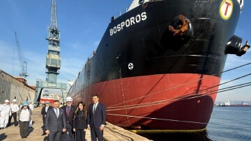 Η Γκιλφόιλ επισκέφθηκε τα ναυπηγεία Ελευσίνας της ONEX και το «BOSPOROS» της Tsakos Energy Navigation
