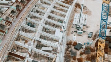 Παναθηναϊκός: Το βίντεο από την εγκατάσταση της πρώτης κερκίδας του γηπέδου στον Βοτανικό
