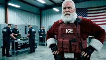 H Υπηρεσία Μετανάστευσης των ΗΠΑ κάνει τον Άη Βασίλη... πράκτορά της σε βίντεο και προσφέρει 3.000 για αυτοαπέλαση