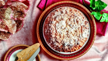 Βασιλόπιτα κέικ αμυγδάλου, χωρίς μίξερ