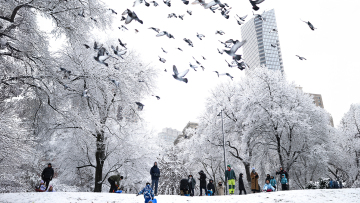 Χιονοθύελλα «παγώνει» τη Νέα Υόρκη, πάνω από 1.600 ακυρώσεις πτήσεων και χάος στις μετακινήσεις