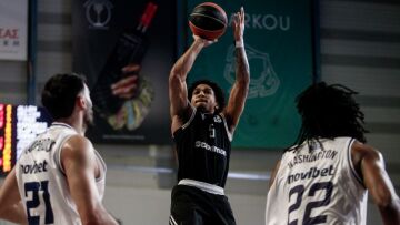 Με 28 πόντους του Ταϊρί ο ΠΑΟΚ επικράτησε 72-68 στο… θρίλερ της Καρδίτσας