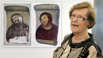 Πέθανε η Ισπανίδα που είχε κάνει την καταστροφική «συντήρηση» στην εικόνα του Χριστού
