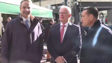 Ο πρώτος καφές του 2026 στο Κολωνάκι για Τασούλα, Μητσοτάκη, Κακλαμάνη και Γεωργιάδη, δείτε βίντεο και φωτογραφίες