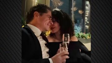 Ο Δημήτρης Λάλος και η Μαριλίτα Λαμπροπούλου υποδέχτηκαν μαζί το νέο έτος, δείτε φωτογραφία