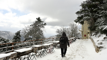 Με παγωνιά μπήκε το 2026, στους -14,6 ο υδράργυρος στo Σέλι
