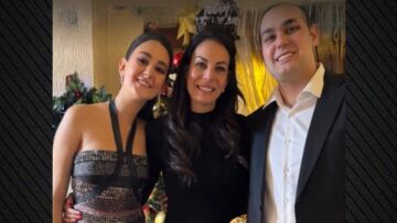 Η Εύη Βατίδου υποδέχτηκε τη νέα χρονιά μαζί με τα παιδιά της