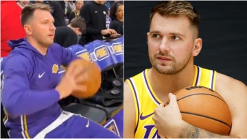 Το viral «σόου» του Λούκα Ντόντσιτς: Τέσσερα σερί τρίποντα... καθιστός στον πάγκο των Λέικερς, δείτε βίντεο
