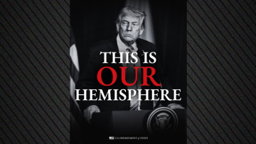 Μήνυμα ισχύος από το Στέιτ Ντιπάρτμεντ: Αυτό είναι το δικό μας ημισφαίριο