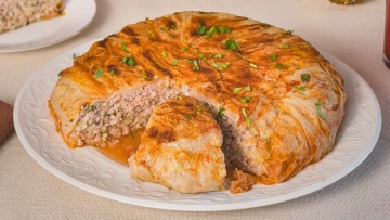 Λαχανοντολμάς σαν πίτα: Βήμα - βήμα η διαδικασία από τη food blogger Εύα Μονοχάρη