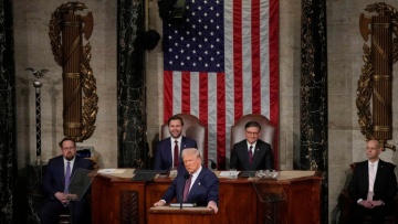 Ο Τραμπ θα εκφωνήσει την 24η Φεβρουαρίου την πρώτη μεγάλη ετήσια ομιλία της 2ης θητείας του στο Κογκρέσο 