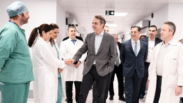 Στον Άγιο Σάββα ο Μητσοτάκης: Με την ανακαίνιση των χειρουργείων δεν θα έχουμε ουσιαστικές αναμονές για τους ασθενείς