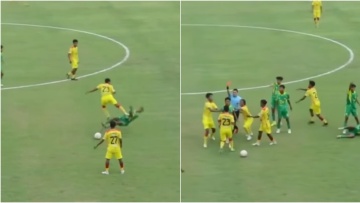 Ποδοσφαιριστής στην Ινδονησία υπέστη κάταγμα στα πλευρά μετά από «δολοφονικό» μαρκάρισμα, δείτε βίντεο
