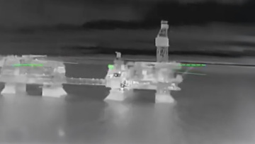 Οι Ουκρανοί έπληξαν πλατφόρμες πετρελαίου της ρωσικής Lukoil στην Κασπία, δείτε βίντεο