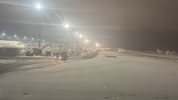 Η «Gunda» επηρεάζει τις μετακινήσεις τη Γερμανία: Δεκάδες ακυρώσεις πτήσεων στο αεροδρόμιο της Φρανκφούρτης λόγω πάγου