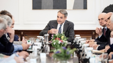 Μητσοτάκης στη συνάντηση με τους αγρότες: Ανοιχτό πεδίο για ουσιαστικό διάλογο και συζήτηση για το μέλλον του πρωτογενούς τομέα