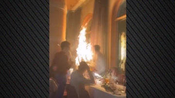 Φωτιά σε εστιατόριο της Μαδρίτης από πυροτεχνήματα εσωτερικού χώρου