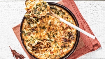 Γιουβέτσι με κιμά γκρατινέ
