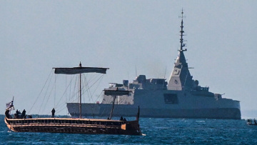 Το Πολεμικό Ναυτικό υποδέχθηκε τη φρεγάτα «Κίμων» - Μητσοτάκης: Χρέος μου να παραδώσω μία πατρίδα ασφαλέστερη απ’ ότι την παρέλαβα