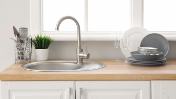 Μονός ή διπλός νεροχύτης; Οργάνωση και λειτουργικότητα στην κουζίνα