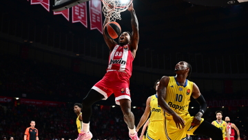 Euroleague: Στην κορυφή του top10 των καλύτερων φάσεων της 23ης αγωνιστικής το κάρφωμα του Ταϊρίκ Τζόουνς, βίντεο 