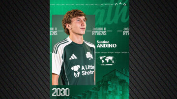 Ο Παναθηναϊκός ανακοίνωσε επίσημα τον Σαντίνο Αντίνο, την ακριβότερη μεταγραφή στην ιστορία του