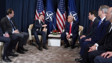 Ρούτε: Δεν τέθηκε θέμα κυριαρχίας της Γροιλανδίας στις συνομιλίες με τον Τραμπ 