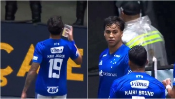 Βραζιλία: Του πέταξαν μπίρα στους πανηγυρισμούς, ήπιε μια γουλιά και συνέχισε το... σόου! Δείτε βίντεο
