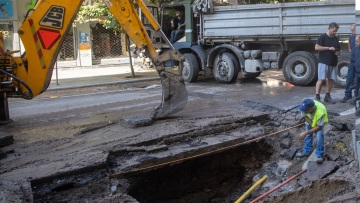 Θεσσαλονίκη: Τραυματίστηκαν τέσσερις εργάτες σε έργο σύνδεσης νέου αγωγού της ΕΥΑΘ