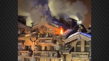 Πυρκαγιά σε πολυτελές ξενοδοχείο στις γαλλικές Άλπεις