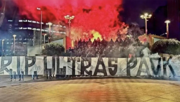 ΠΑΟΚ: Οργανωμένοι οπαδοί απ' όλη την Ευρώπη στέλνουν μηνύματα συμπαράστασης