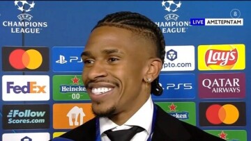 Ολυμπιακός: Ο Αντρέ Λουίζ ήταν εκστασιασμένος με τον κόσμο και την πρόκριση
