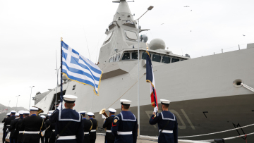 Στη φρεγάτα Κίμων σήμερα η συνάντηση του Δένδια με τη Γαλλίδα ομόλογό του