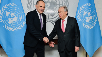 Γεραπετρίτης μετά τη συνάντηση με Γκουτέρες: Διευρυμένη συνάντηση στο Κυπριακό θα γίνει όταν ωριμάσουν οι συνθήκες