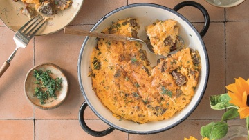 Ομελέτα με συκώτι με περισσότερα από 50γρ. πρωτεΐνης ανά μερίδα
