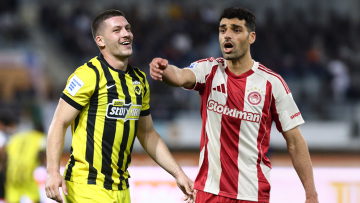 ΑΕΚ - Ολυμπιακός: Ντέρμπι κορυφής στη Νέα Φιλαδέλφεια, σέντρα στις 21:00