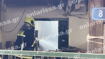 Τραγωδία στη Λάρισα: Νεκρή εντοπίστηκε γυναίκα έπειτα από φωτιά στο σπίτι της