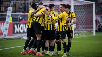 Με κυριαρχική εμφάνιση και ξέσπασμα στο β΄ημίχρονο η ΑΕΚ 0-4 στις Σέρρες, δείτε τα γκολ