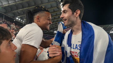 «Μπέργκερ, μπύρα και μετάλλιο»: Καραλής και Τεντόγλου μιλούν για τους Ολυμπιακούς Αγώνες και ανταλλάσσουν ατάκες φωτιά, βίντεο 