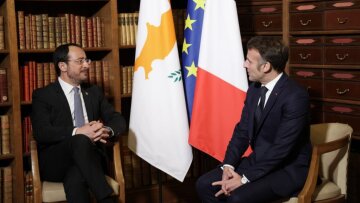 Συνάντηση Μακρόν - Χριστοδουλίδη: Μίλησαν για την εφαρμογή της Στρατηγικής Συνεργασίας Κύπρου - Γαλλίας